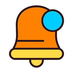 Notification bell icon