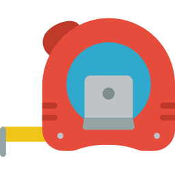 Measuring tape icon