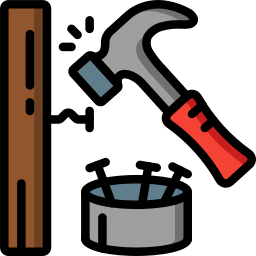 Hammering icon