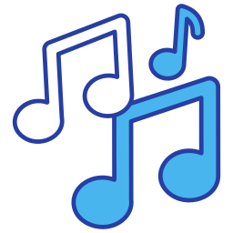 notas musicales icono