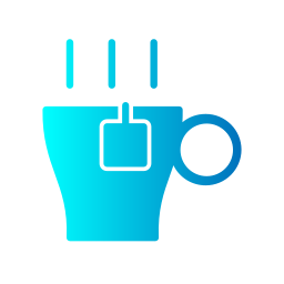 taza de té icono