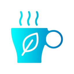 taza de té icono
