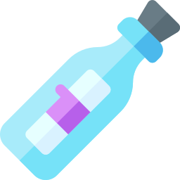 Message in a bottle icon