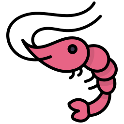 camarón icono