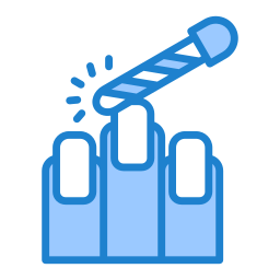 cuidado de las uñas icono