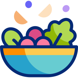 ensalada icono