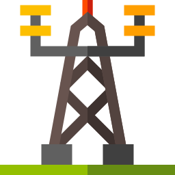 Torre elétrica Ícone