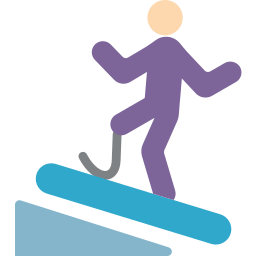Snowboard icono