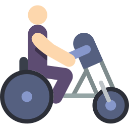 Кататься на велосипеде иконка