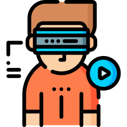 Virtual reality icon