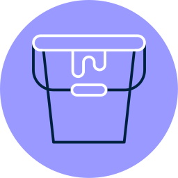 Pain bucket icon