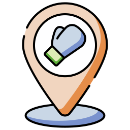 ubicación icono