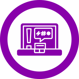acoso cibernético icono