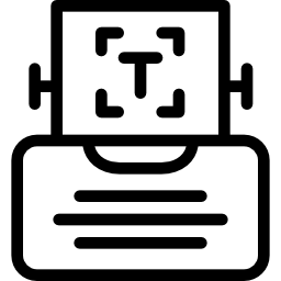 Typewriter icon