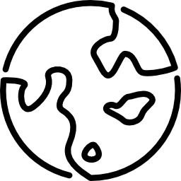 planeta tierra icono