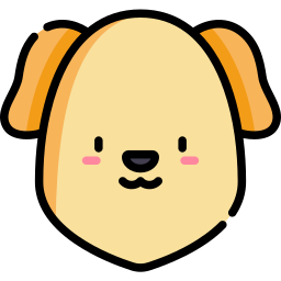 golden retriever icoon