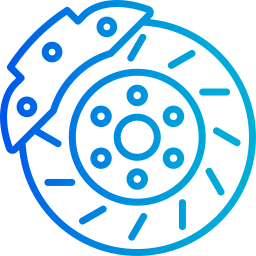 Brake disc icon