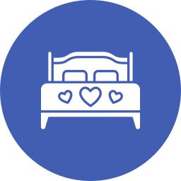 Double bed icon