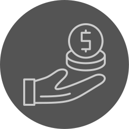 inversión icono