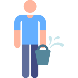 Water bucket icon