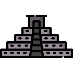 Пирамида ацтеков иконка