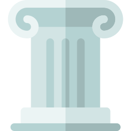 pilier ionique Icône
