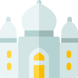 taj mahal icon