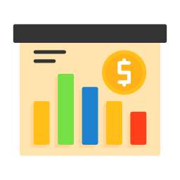 crisis financiera icono