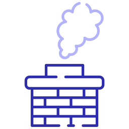 humo de chimenea icono