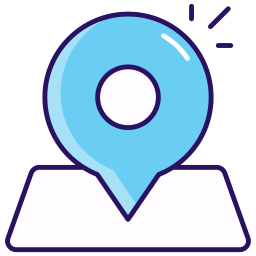 ubicación icono