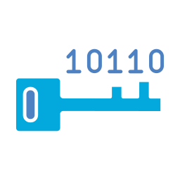 programación de claves icono