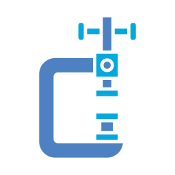 abrazadera icono