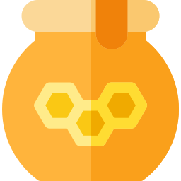tarro de miel icono