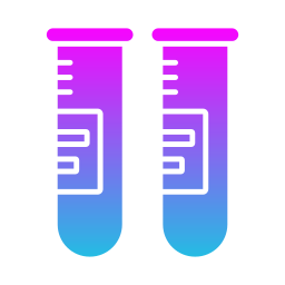 Test tubes icon