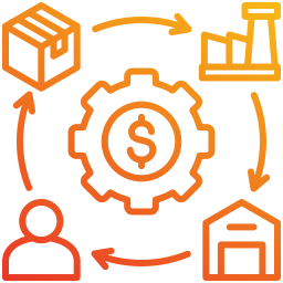 Value chain icon