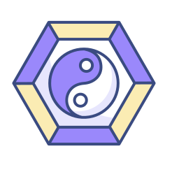 Pa kua mirror icon