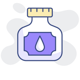 Ink pot icon