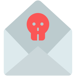 malware de correo icono