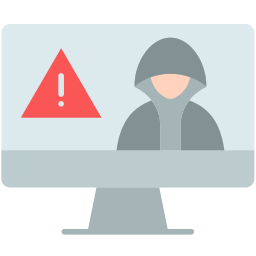 menace à la sécurité Icône