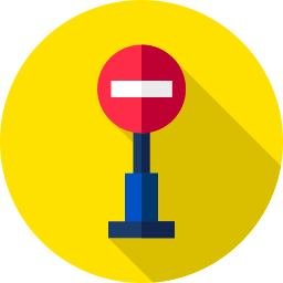 betreten verboten icon