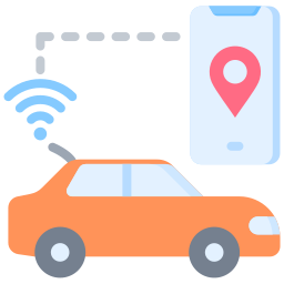transporte inteligente icono