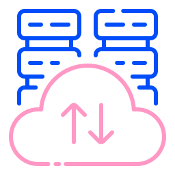 alojamiento en la nube icono