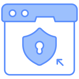 seguridad del navegador icono