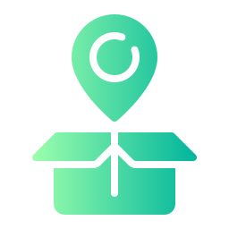 consegna logistica icona