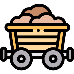 Mine cart icon