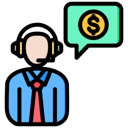 servicio al cliente icono