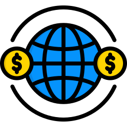 finanzas mundiales icono