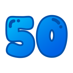 Fifty icon