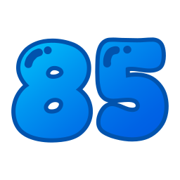 Eighty five icon