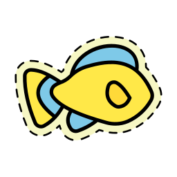 pez coral icono